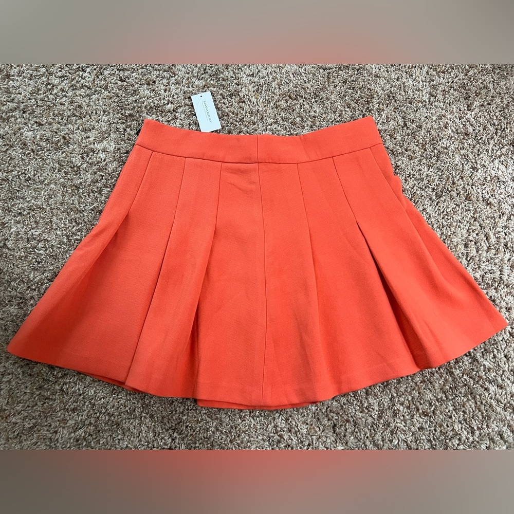 Skater skirt -orange size 10